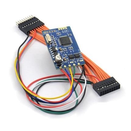 Sico Tool for Everyday Vehicle Maintenance Checks - compact blue diagnostic board with multicolor wiring for Mercedes and BMW mileage checks