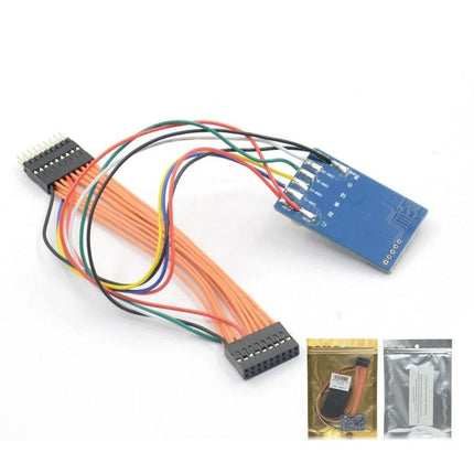 Sico Tool for Everyday Vehicle Maintenance Checks - wiring harness and blue PCB module for Mercedes and BMW mileage diagnostics