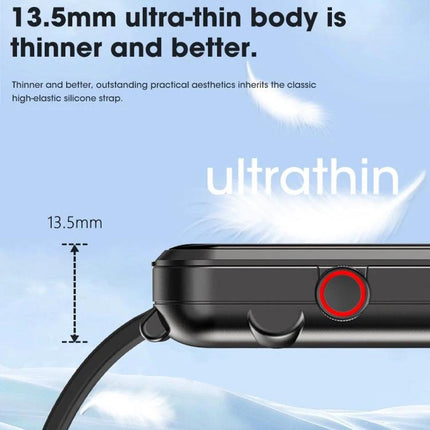 Wearable Bracelet for Daily Health and Communication Needs slim 13.5mm ultra-thin body with heart rate and Bluetooth features