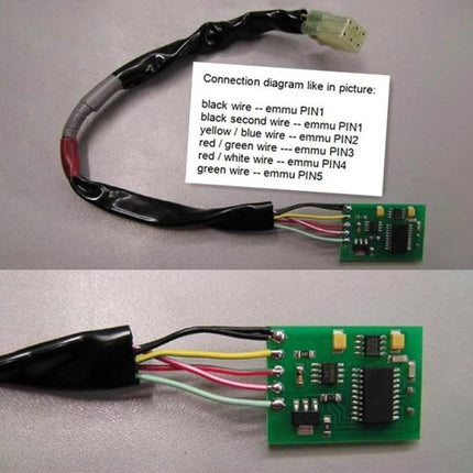 Essential Security Device for Yamaha Motorcycles in Daily Rides - immobilizer simulator wiring module for 2006-2009 Yamaha, plug-and-play harness