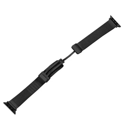Milanese Fold Buckle Metal Band For Apple Watch 41/45mm