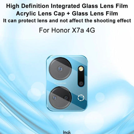 Imak Rear Camera Tempered Glass Protector For Everyday Phone Use clear tempered glass shield for Honor X7a 4G rear lenses