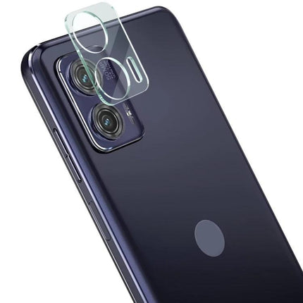 Imak Rear Camera Tempered Glass Protector For Everyday Phone Use clear tempered glass lens cover on dark smartphone