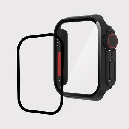 Apple Watch 41/40mm PC Case Tempered Film Detachable Button