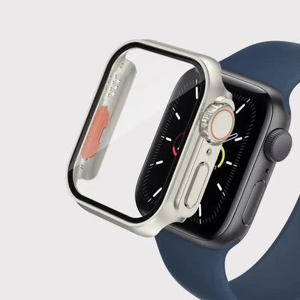 Apple Watch 41/40mm PC Case Tempered Film Detachable Button