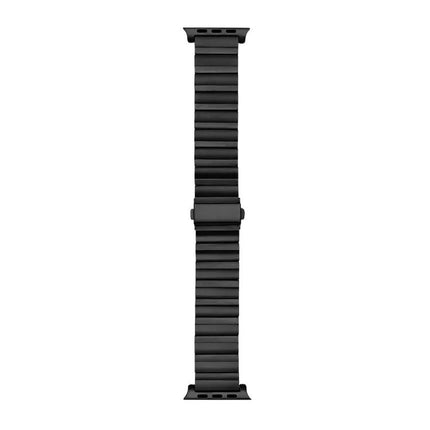 Flat Buckle Titanium Alloy Watch Band For Apple Watch