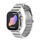 For Apple Watch Series 8&7 41mm / SE 2&6&SE&5&4 40mm / 3&2&1 38mm / Silver
