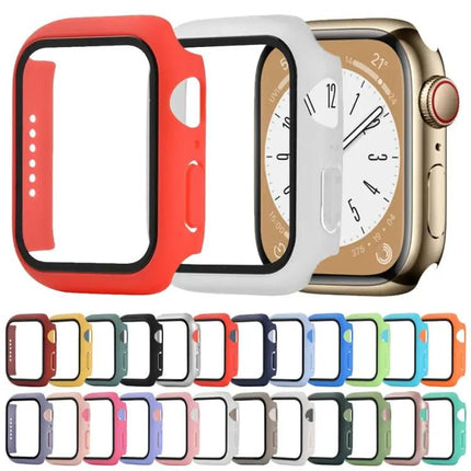 Shockproof PC Tempered Glass Case For Apple Watch 41mm