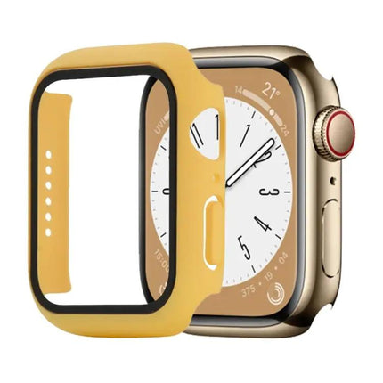 Shockproof PC Tempered Glass Case for Apple Watch 45mm