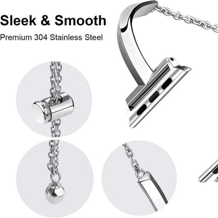 Stainless Steel Bracelet Watch Band For Apple Watch 38-49mm