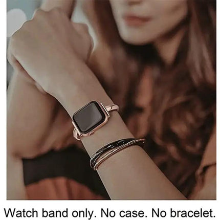 Stainless Steel Bracelet Watch Band For Apple Watch 38-49mm
