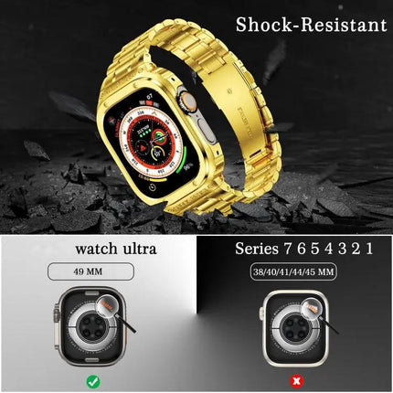 Metal Protective Case For Apple Watch 44mm 45mm 49mm