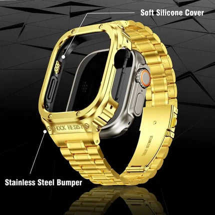 Metal Protective Case For Apple Watch 44mm 45mm 49mm