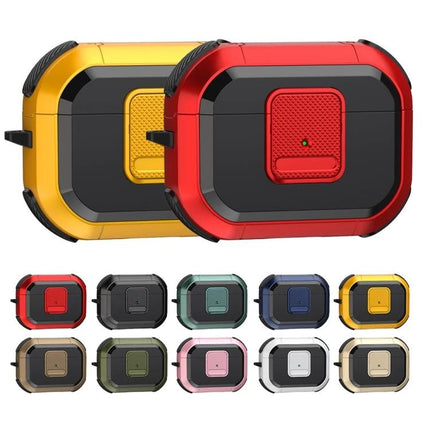 Essential Protective Case for AirPods Pro in Daily Life rugged dual-color protective charging case for AirPods Pro, dustproof scratch-resistant, on-the-go
