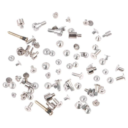 Replacement Screws Set for iPhone 14 Home Repairs - assortment of silver replacement screws for iPhone 14 Pro Max DIY screen and battery fixes