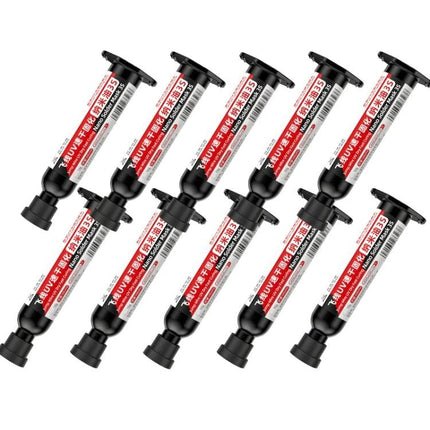 Qianli MEGA-IDEA Nano Solder Mask UV-Curing Glue for Repairs syringe tubes for precise electronic circuit board repairs