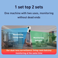 YT66 Dual 2MP Smart Wireless PTZ Security Camera