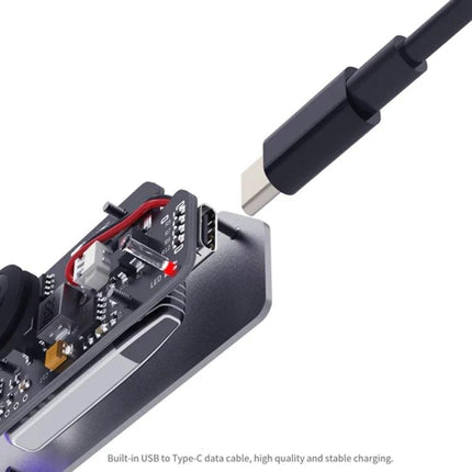 Compact Portable UV Curing Lamp for Electronics Repairs handheld unit curing circuit boards with USB Type-C charging cable