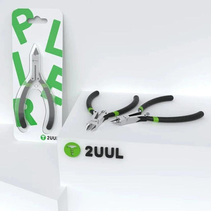 2UUL Precision Plier Cutter for Phone and Electronics Repair — ergonomic precision cutters for smartphone and circuit board work