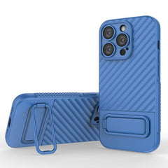 Funda para teléfono de TPU con textura ondulada y película para lentes, serie 2