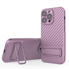 Wavy Pattern TPU Phone Case with Lens Protector for iPhone 15 Plus, Series 2