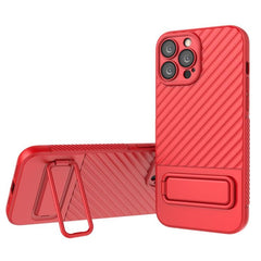 Funda para teléfono de TPU con textura ondulada y película para lentes, serie 2