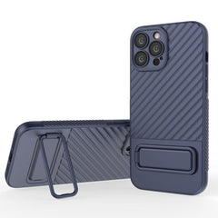 Wavy Pattern TPU Phone Case with Lens Protector for iPhone 15 Plus, Series 2