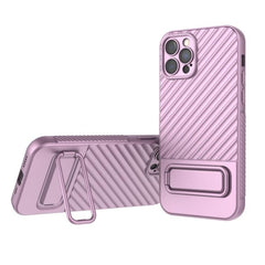 Wavy Design TPU Phone Case with Lens Protection Film for iPhone 15 Pro Max