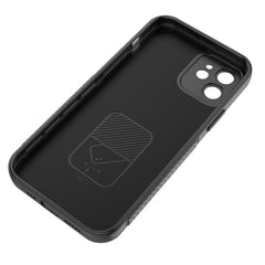 Funda para teléfono de TPU con textura ondulada y película para lentes, serie 1