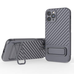 Funda para teléfono de TPU con textura ondulada y película para lentes, serie 1