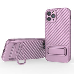 Wavy Design TPU Phone Case with Lens Protection Film for iPhone 15 Pro Max