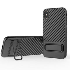 Wavy Design TPU Phone Case with Lens Protection Film for iPhone 15 Pro Max