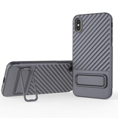 Wavy Design TPU Phone Case with Lens Protection Film for iPhone 15 Pro Max