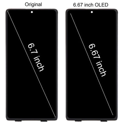 Samsung Replacement Screen for Everyday Phone Functionality - 6.67 inch OLED full LCD and touch digitizer assembly