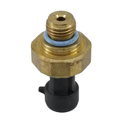 Dodge Cummins Engine Fuel Pressure Sensor Durable ABS Metal brass threaded sensor with blue seal and black plastic connector