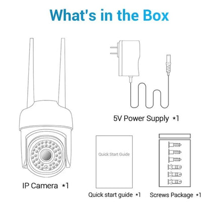 ESCAM PVR007 WiFi Camera for Home Security and Monitoring