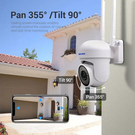 ESCAM PVR007 WiFi Camera for Home Security and Monitoring
