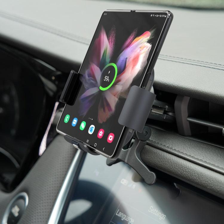 S7 Smart Dual Coil Wireless Charging Car Phone Holder