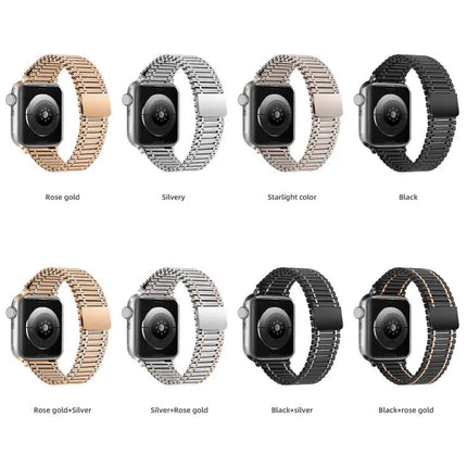 Magnetic Stainless Steel Chain Band for Apple Watch
