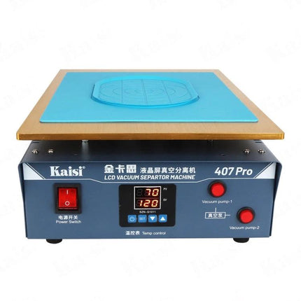 Kaisi 17-Inch LCD Screen Separator for Device Repair with all-aluminum heating plate, vacuum separator machine 407 Pro