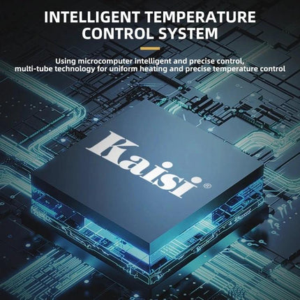 Kaisi 17-Inch LCD Screen Separator for Device Repair showing all-aluminum heating plate and intelligent temperature control