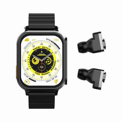 N22 2-in-1 Sports Tracker Smartwatch with Bluetooth Earbuds and 1.96-Inch HD Display