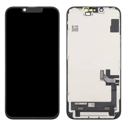 JK inell LCD Screen for Everyday iPhone 14 Repairs replacement front display assembly showing front and back for simple home repairs