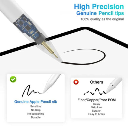BP16 Universal Stylus Pen for Touch Screens on Phones and Tablets showing precise POM tip drawing on tablet with aluminum alloy body