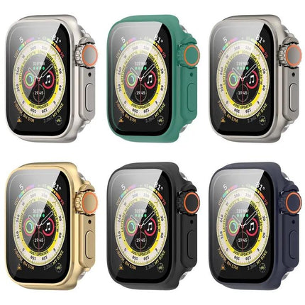 Tempered Film PC Case For Apple Watch 40/41/44/45mm