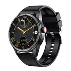 Black Silicone Strap
