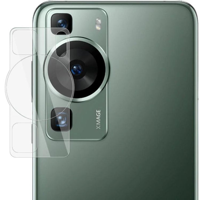 Imak Tempered Glass Protector For Smartphone Camera Lenses fitted over phone camera, clear bubble-free shield protecting lenses