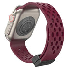 For Apple Watch Series 8&7 45mm / Wine Red