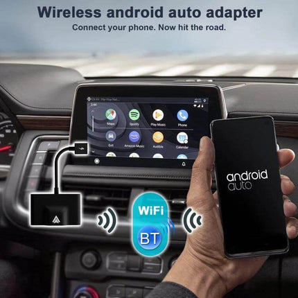 Wireless CarPlay Adapter For Wired CarPlay Systems USB C - plug-and-play wireless CarPlay via USB-C for maps, music, and voice commands