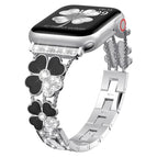 For Apple Watch 7 45mm / Sliver+Black
